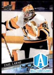 2020-21 UD Series 1 Base Young Guns #236 Emil Larmi RC